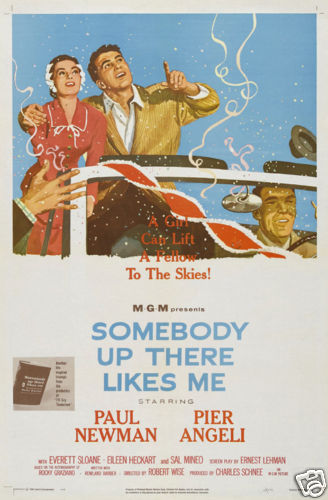 Somebody up there likes me Paul Newman movie poster print - Picture 1 of 1