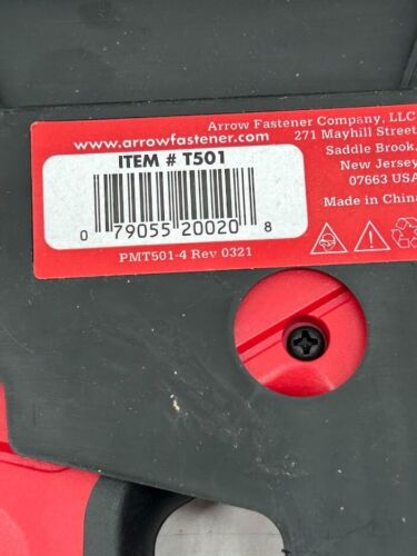Arrow 5-in-1 Manual Staple and Nail Gun, Wire Stapler and Brad Nailer - Picture 3 of 3