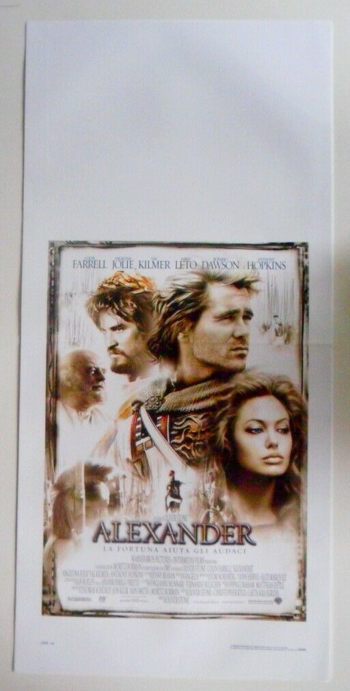 Locandina originale film Alexander (2004) - Regia di Oliver Stone