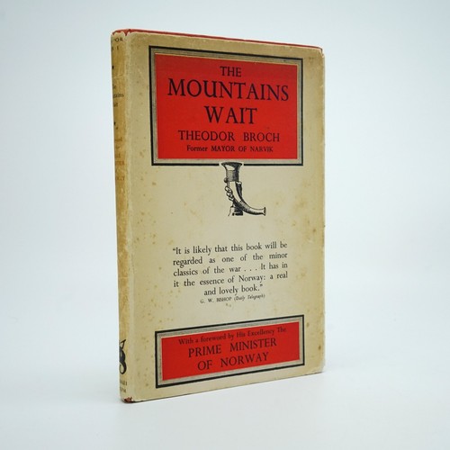 BROCH, Theodore; The Mountains Wait. KENT, Rockwell (Illus.) 1944 - 第 1/10 張圖片