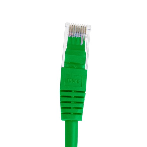 Skyline™ 8-Conductor 24 AWG RJ-45 Cat5e Ethernet Patch Cable (50ft, Green) - Picture 5 of 6
