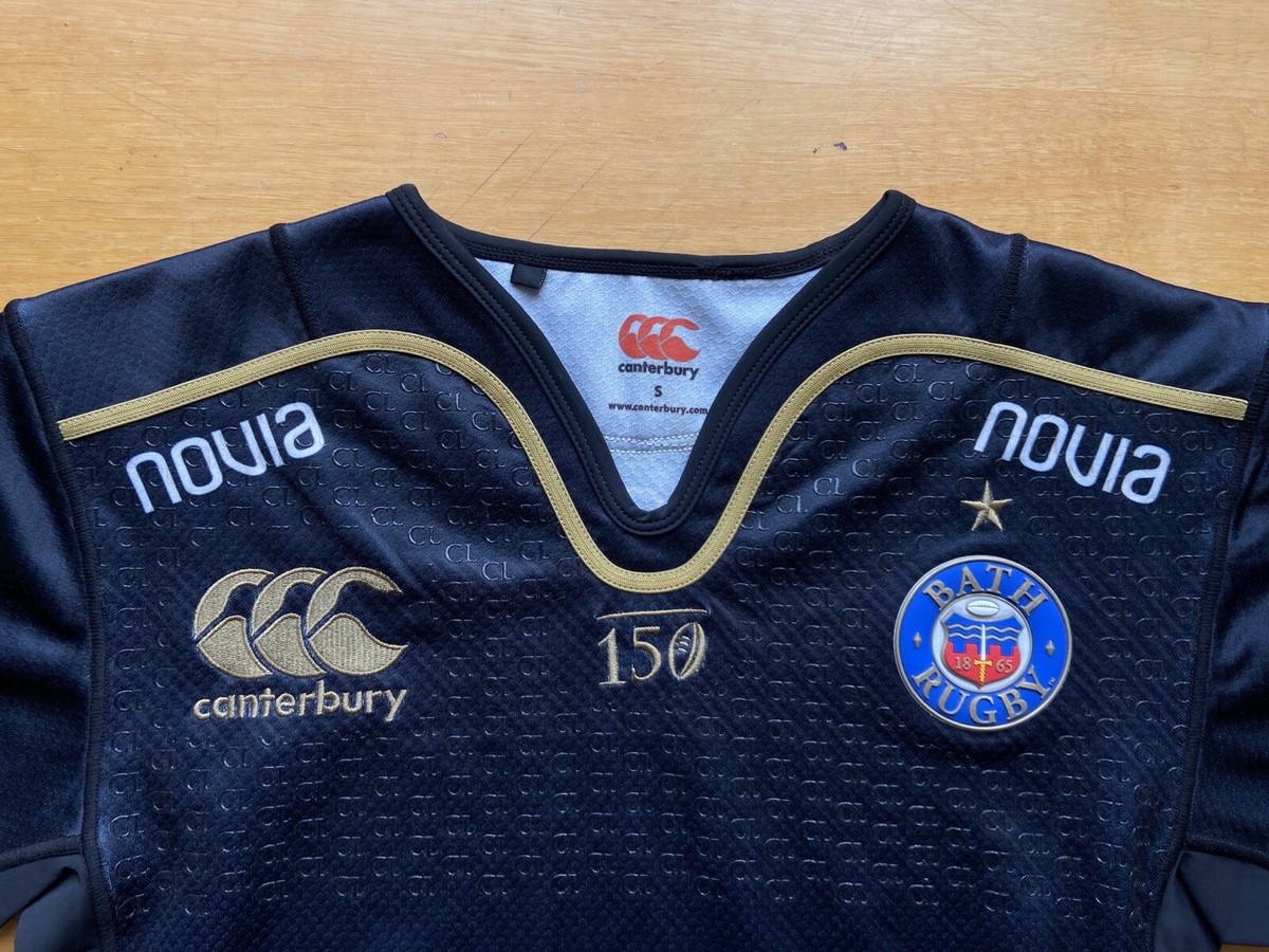 Maillot Bath Rugby Domicile 2015/16 – Canterbury – Édition Joueur 150 Ans – Taille S