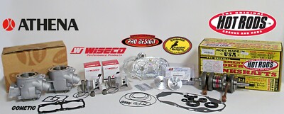 Banshee 350 Athena 68mm Cylinders WISECO Pistons Hotrods Crank Motor Rebuild Kit
