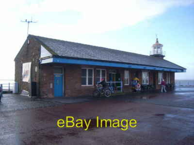 Foto 6x4 umgebauter Bahnhof, jetzt ein Café am Steinsteg Morecambe um 2008