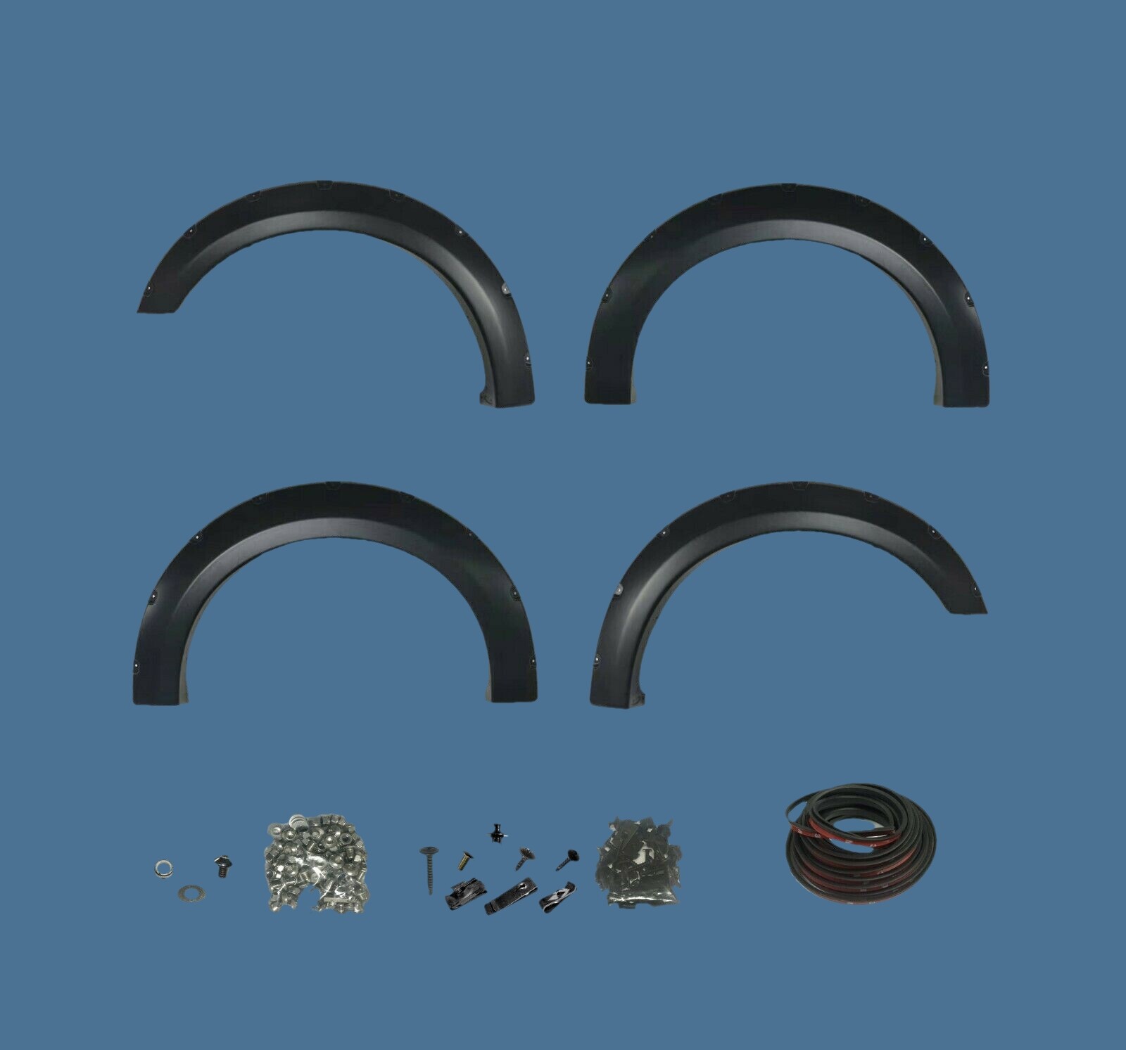 Painted Fender Flares For 1820 F150 Pocket Rivet Bolt Fender Flares