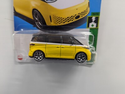 Volkswagen ID Buzz - 2023 Hot Wheels Green Speed - Yellow