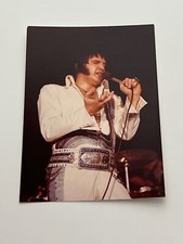 ELVIS PRESLEY ORIGINAL VINTAGE KODAK PHOTO FORT WAYNE, IN. OCT. 25 1976 STAMPED