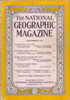 national geographic-SEPT 1954-OUR SNAKE FRIENDS AND FOES.