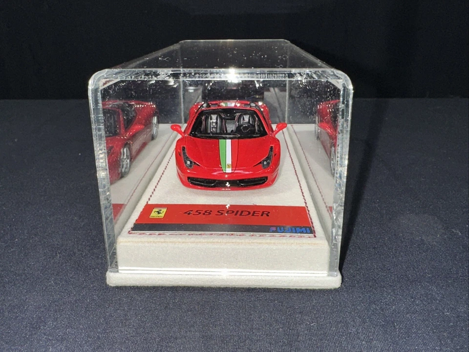Coche diecast 1:43 Ferrari 458 Spider 2011 FUJIMI Foto 3 de 4