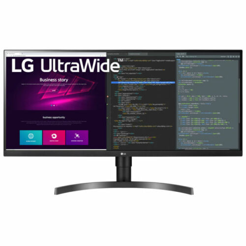 Lg 34wp60c-b 34 21:9 Curved Ultrawide Qhd (3440 X 1440) Monitor