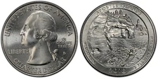 2018-D Apostle Islands Wisconsin Park NP ATB 25C Unc Quarter Denver mint NPD42