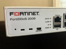 Fortinet FDD-200B DDoS Attack Mitigation Appliance w/PowerAdapter