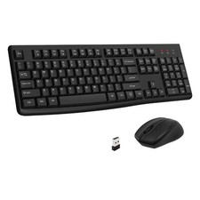Combinaci n de teclado y mouse inal mbricos de 2.4 GHz para computadora port til