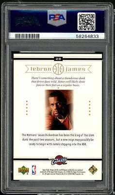LeBron James Rookie Card 2003 Upper Deck LeBron James Box Set #28