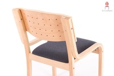 20 Design Holz Polster Stühle Stapelstühle Objektmöbel von MÖBELPAPST GmbH