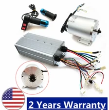 Brushless Motor Kit, 72V 3000W High Speed Motor with 80A Controller and Throttle