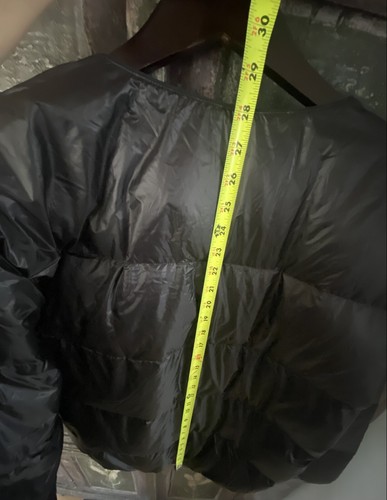 Goldwin Puffer Down Sweater,Jacket, Design In Japan, Pockets ,Black ,Mens - Picture 14 of 15