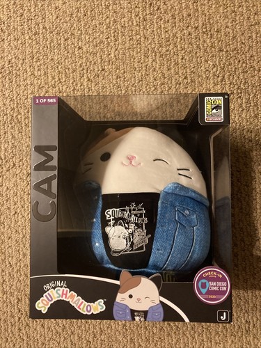 SDCC 2023 Exclusive Jazwares Series Cam The Cat Squishmallow 1/565