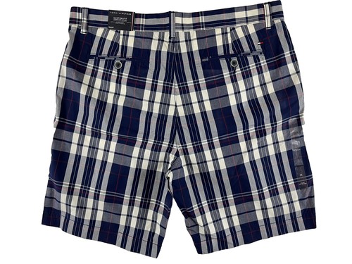 Pantalones Cortos Tommy Hilfiger Ajuste Personalizado a Cuadros para Hombre 36W - Imagen 2 de 6