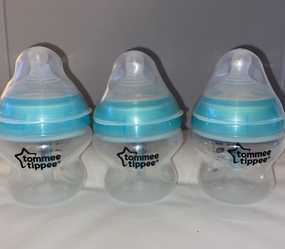 Tommee Tippee Anti Colic Bottles 150ml 5oz X With Size Teats