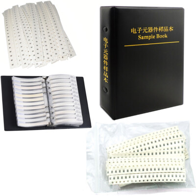 Verschiedene Größen SMD Widerstand Sortiment Bausatz / SMD Widerstand Musterbuch