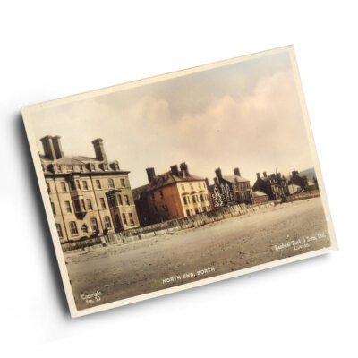 A3 PRINT - Vintage Wales - North End, Borth (b)