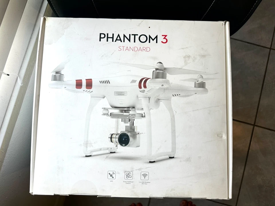 Brand New Sealed DJI Phantom 3 Standard Drone (USA Version🛩️) Rare Collectible - Image 2 of 4