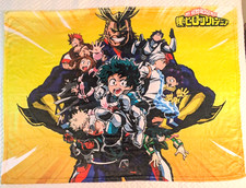My Hero Academia - Big Group Sublimation Throw Blanket - Multicolor 40"W x 60"L