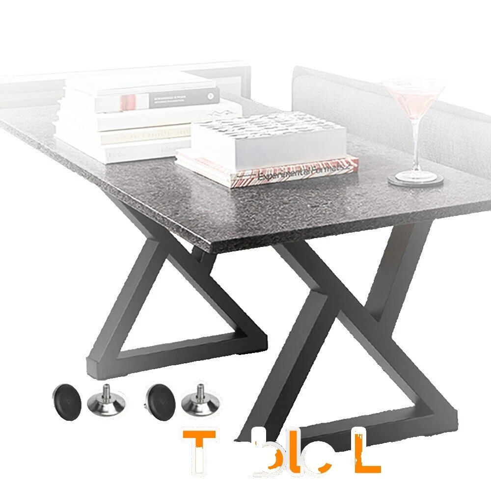 Black Metal Table Leg Furniture Parts