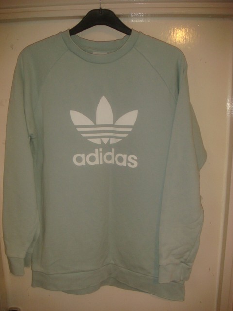 adidas ash green sweatshirt