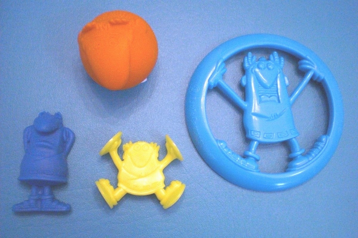 Little Ceasars Pizza - 1990's Kids Meal Prizes - Lot of 4