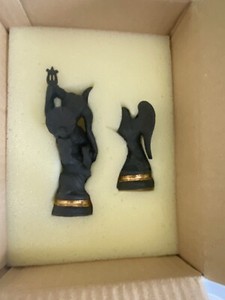Neptune Bishop And Pawn Roman Eagle Franklin Mint Chess Set of the Gods