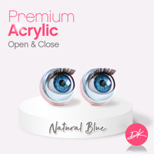 Natural Blue Blinking Doll Eyes for 18''dolls American girl doll Brown Doll Eyes