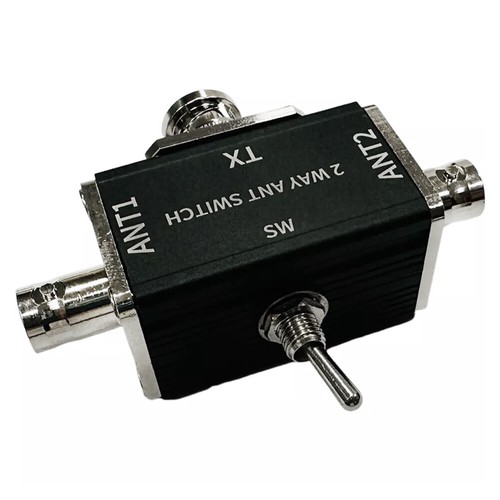 2-Wege 100W CB/HAM-Antennen-Koax-Schalter Adapter SO239/BNC-Stecker 1-30MHz - Zdjęcie 10 z 12