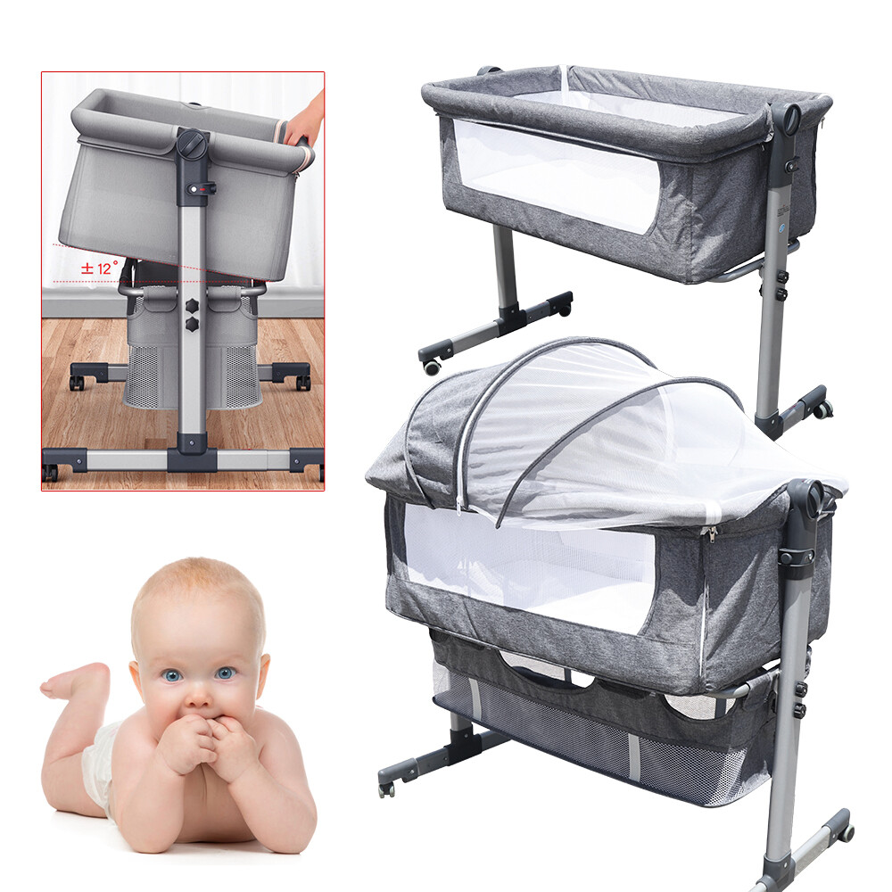 rocking bedside crib