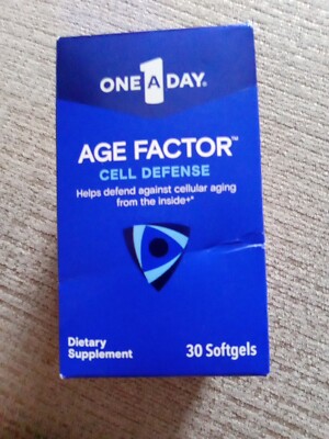 One A Day Age Factor Cell Defense Supplements 30 Softgels 