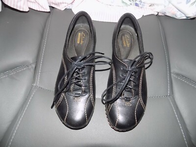 Clarks Ashland Pearl Oxford Black Leather Lace Up Size 5M Women's EUC 26102773 | eBay Clarks Ashland Pearl Oxford Black Leather Lace Up Size 5M Women's EUC 26102773 | eBay