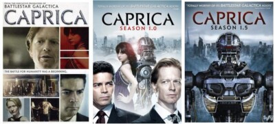 CAPRICA The Complete TV Series+Pilot Movie DVD Bundle Collection