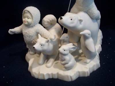 ☆美品2個セット☆【デパートメント56】【Snowbabies】オブジェ Department 56 Snowbabies 