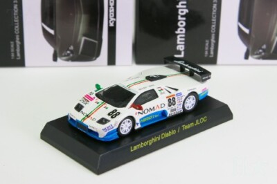 Kyosho 1/64 Lamborghini Diablo / Team JLOC #88 Lamborghin Minicar 