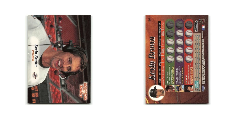 Kevin Brown Sports Illustrated World Fever 1998 Fleer #64 San Diego Padres NM - Image 3 of 3