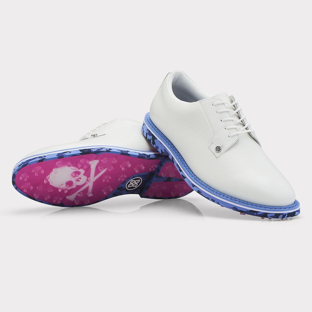 G/FORE ゴルフシューズ ホワイト/パープル G/FORE Women's Grosgrain Gallivanter Golf Shoes Snow/Amethyst