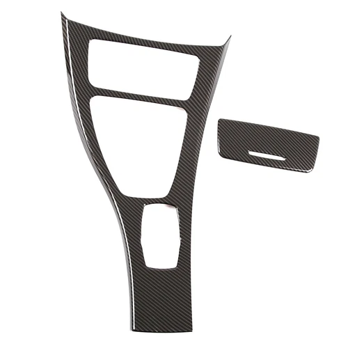 Cubierta interior de fibra de carbono ABS apta para BMW Serie 3 Sedán E90 2005-2012 - Imagen 21 de 39