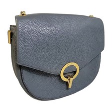Sandro Paris Pépita Grey Bag, Small Shoulder/crossbody Clutch Msrp$295