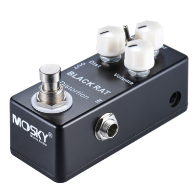 Upgraded Mini RAT Distortion Guitar Effects Pedal LM308 chip based