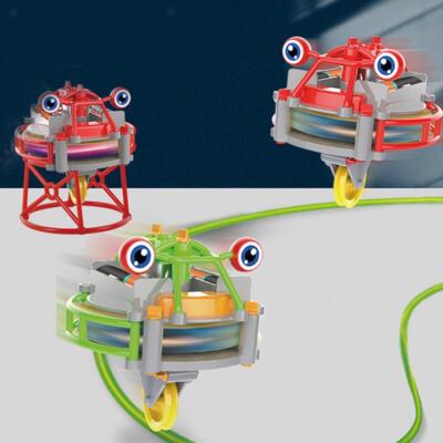 Tightrope Wire Walking Unicycle Tumbler Robot Toy Luminous