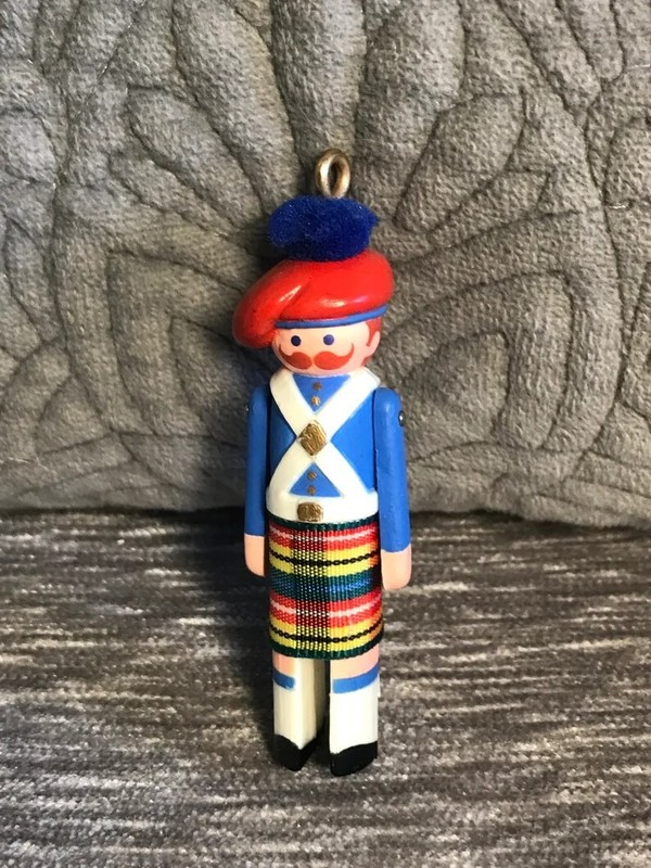 Hallmark Keepsake Ornament Clothespin Soldier 1985 