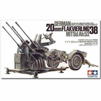 TM35091 Tamiya 1/35 2Cm Flakvierling 38 Mit Sd.Ah.52
