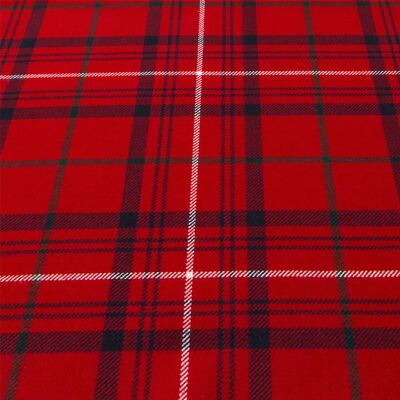 10 Unzen leichter Stoff Material Rosenrot Modern Tartan 1 Meter