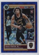 2023-24 Panini NBA Hoops Premium Stock Blue Prizm 6/25 Craig Porter Jr #65 0ud4